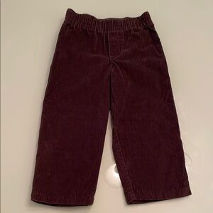 💚 3/$10    24 months Dark Brown Corduroy Toddler Pants